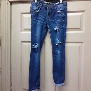 Machine nouvelle mode distressed Jean's